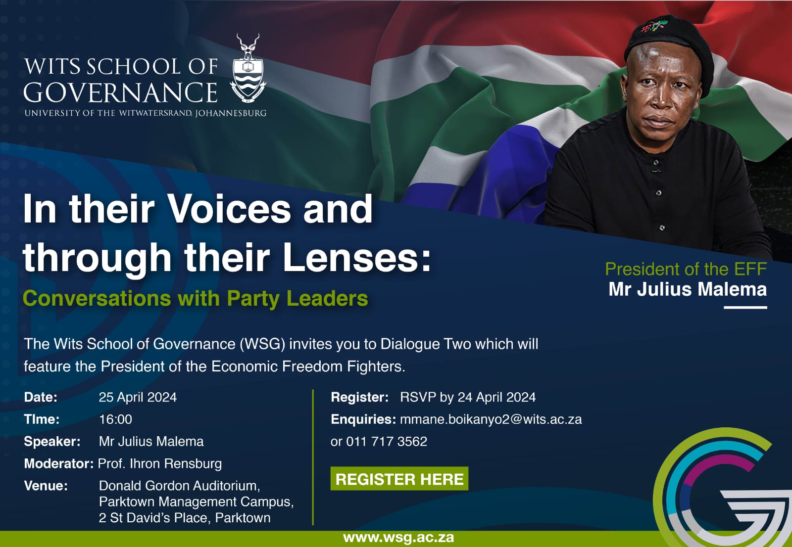 In their voices and through their lenses: In conversation with party leaders